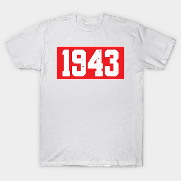 Nineteen Forty Three T-Shirt by Worldengine